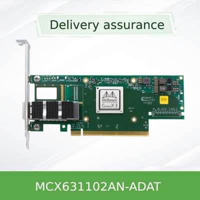 25 GB Nic Mellanox Ağ Kartı MCX631102AN-ADAT Çift Bağlantı Noktalı SFP28 PCIE 4.0 X8