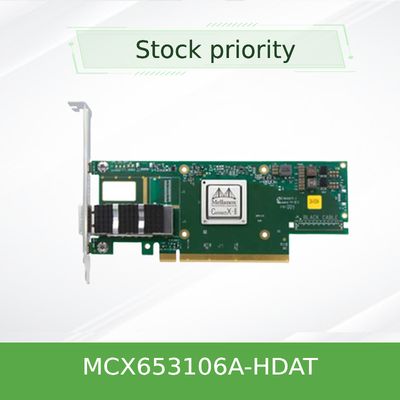 MCX653106A-HDAT Mellanox Ağ Kartı 200Gb/S 4*50Gb/S Ethernet Portları