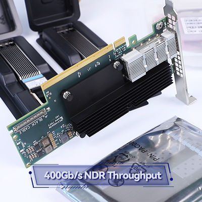 Çift Bağlantı Noktalı QSFP28 Mellanox 100gbe Ağ Kartı Veri Sayfası Adaptörü MCX516A-CDAT PCIe 4.0 X16 Uzun Braket