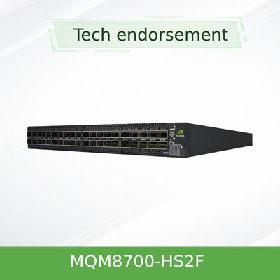 MQM8700-HS2F Mellanox Ağ Anahtarı, HPC ve Yapay Zeka Uygulamalarını Hızlandırır