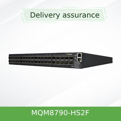 MQM8790-HS2F Mellanox Switch 40 Port 200G InfiniBand Veri Merkezi 40 X HDR QSFP56 Yönetilmemiş