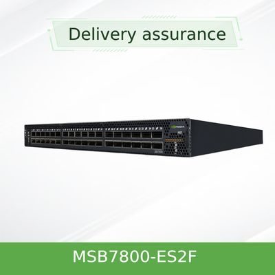 MSB7800-ES2F Ağ IB Mellanox 100 gb Anahtar Veri Merkezinde Yüksek Hız