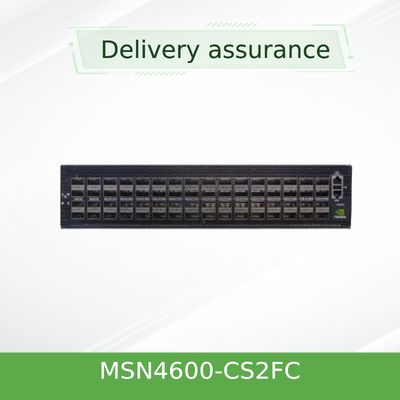 100GbE 2U Açık Mellanox Ağ Değiştiricisi MSN4600-CS2FC Cumulus Ethernet ile