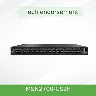 ODM SN2700 Mellanox Ağ Anahtarı MSN2700-CS2F 100GbE 1U 32 QSFP28 Bağlantı Noktaları