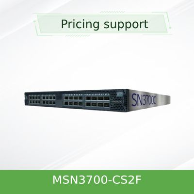Onyx 32 QSFP28 Bağlantı Noktalı MSN3700-CS2F Spektrum-2 Tabanlı 100 GbE 1U Açık mellanox ağ Anahtarı