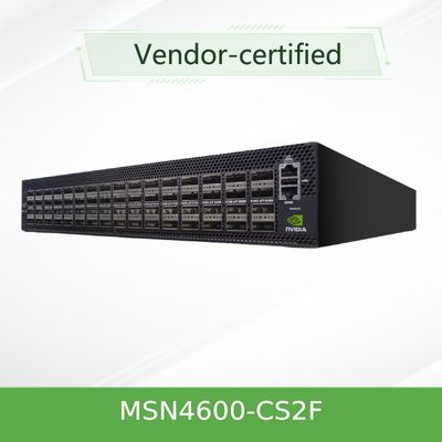 Spectrum-3 Tabanlı Mellanox Ağ Anahtarı Sn4600c Açık Ağ Anahtarı MSN4600 - Onyx ile CS2F
