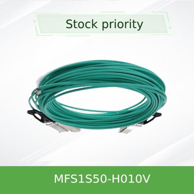 VPI HDR ve ETH Infiniband Mellanox AOC Kabloları MFS1S50-H010V 200Gb/S