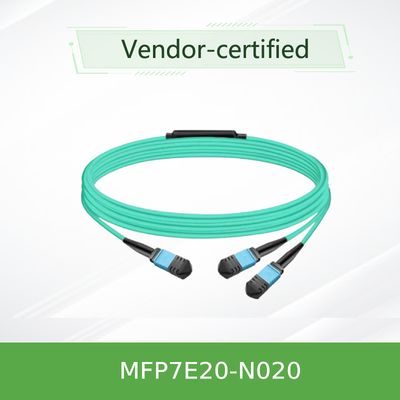 Nvidia Mfp7e20-Nxxx Optik Multimode Splitter Fiber Kablo Mfp7e20-N020 Mmf, MPO12 APC'den 2xmpo12 APC'ye