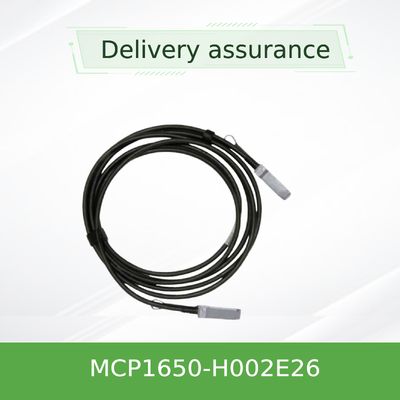 MCP1650-H002E26 Mellanox DAC Kablosu IB HDR, 200 Gb/sn'ye kadar QSFP56 2 m