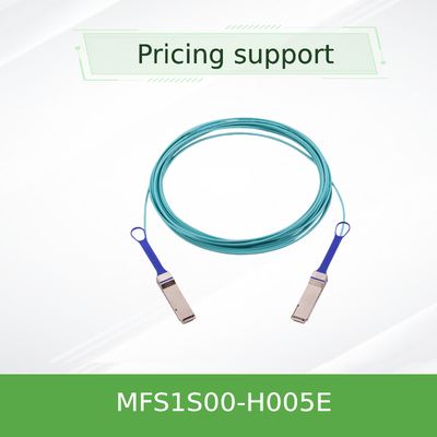5 m QSFP56 MMF Mellanox AOC HDR Kablolar MFS1S00-H005E 200 Gb/sn