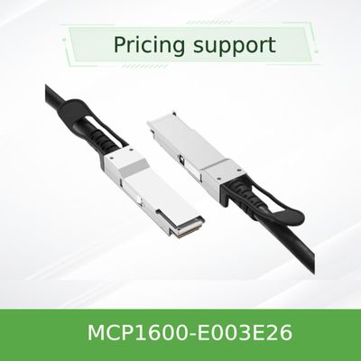 MCP1600-E003E26 Mellanox Dac Kablosu IB EDR 100Gb/S 4x 25G-NRZ QSFP28 LSZH 3m 26AWG