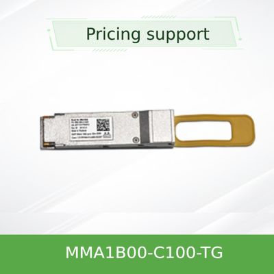Yeni Orijinal Mellanox Alıcı-Verici MMA1b00-C100-Tg 100gbe Qsfp28 100m'ye kadar, Ddmi