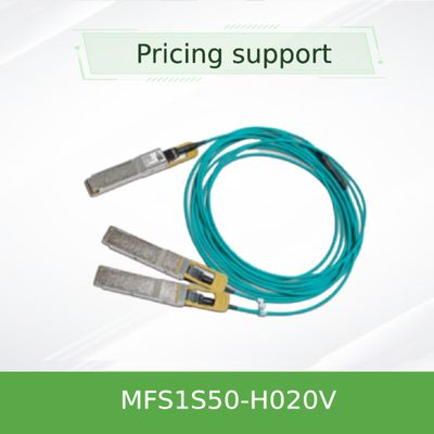 IB HDR MMF Bölücü Mellanox AOC Kablo MFS1S50-H020V (QSFP56 - 2xQSFP56)