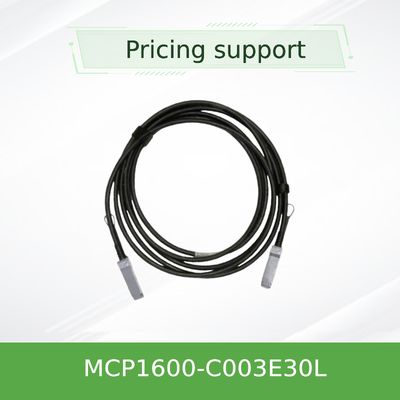 Ethernet Mellanox Qsfp DAC Kablosu MCP1600-C003E30L 100GbE 3m