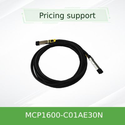 Doğrudan Takılan Mellanox DAC Kablosu MCP1600-C001E30N 100GbE QSFP28 1m