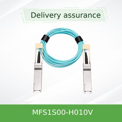 MFS1S00-H010V Mellanox AOC Kablosu IB HDR 200Gb/S'ye kadar QSFP56 10m Sfp