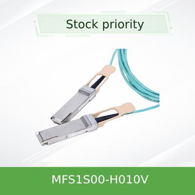 Infiniband MFS1S00-H010V 10m Sfp+ Kablo stokta
