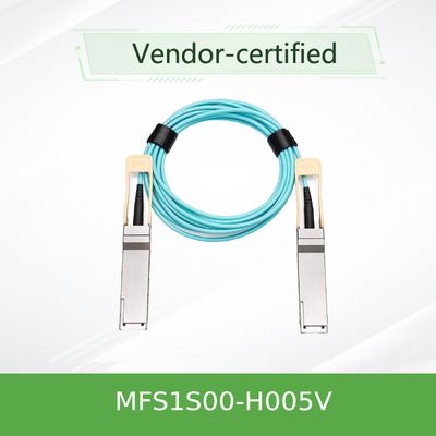 MFS1S00-H005V(980-9I45D-00H005) Aoc Aktif Optik Kablo 200Gb/S'ye Kadar IB HDR QSFP56 5m