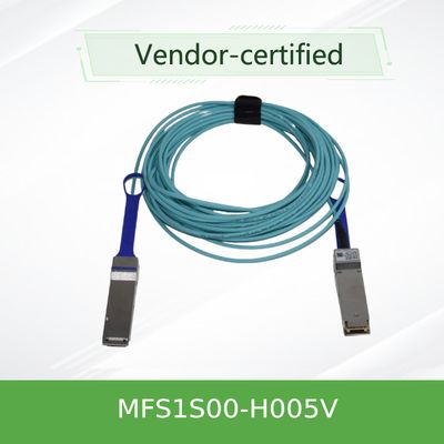 MFS1S00-H005V Mellanox IB Aktif Fiber Kablo 5 Metre mellanox AOC kablosu