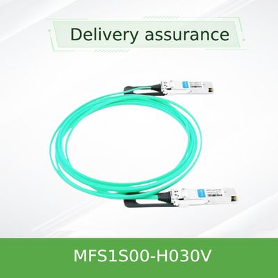 MFS1S00-H030V IB 200G mellanox Aoc kablosu Ağ Kablosu 30M QSFP56 Yüksek Hızlı Düşük Gecikmeli