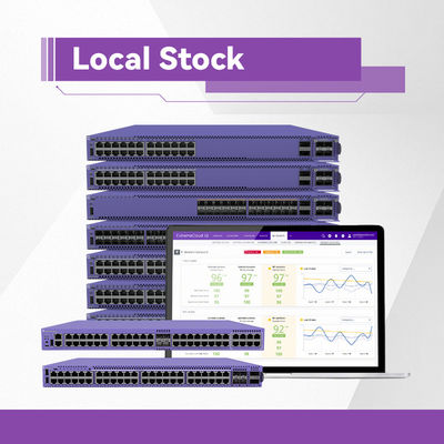Gelişmiş 5420f Serisi 48 Portlu Ethernet Anahtarı, 10gbe Bağlantılı 5420f-48t-4xe Extreme Xos