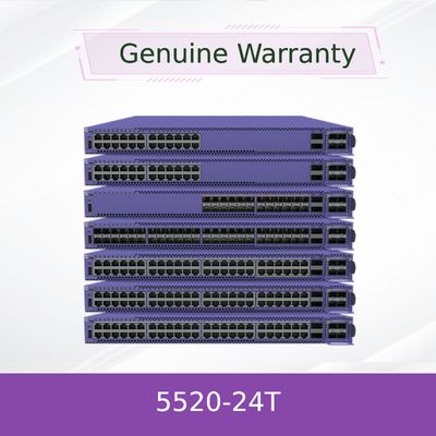 Extreme Network AVB Switch Gelişmiş Extreme 5520-24t Switch'i, Kesintisiz Veri Aktarımı İçin