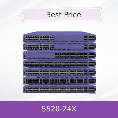 Extreme Networks Anahtarı 24 Portlu Anahtar Raf Montajlı Model 5520-24X