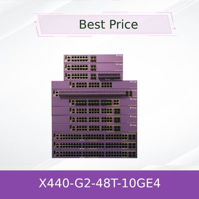Üretici Tedarik Etkin Ağ Değiştiricisi16534 X440-G2-48t-10ge4 Ethernet Ağı Değiştiricisi Extreme Xos