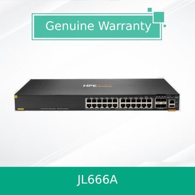 Jl666A 6300f Seri 24X Portlar 10/100/1000baset Poe+ Portlar ve 4X 1/10/25/50g SFP Portlar Ağ Ethernet Değiştiricisi