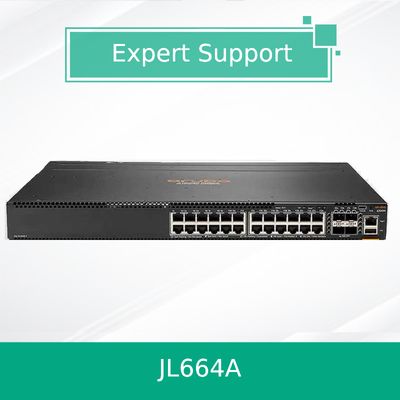 Anahtar İnternet Aruba 6300m Serisi Anahtar 24-Port 1gbe ve 4-Port SFP56 Anahtar Jl664A