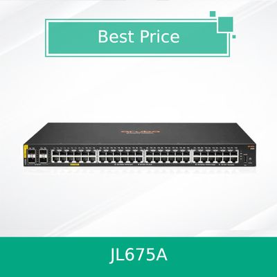 Hpe Aruba Networking Cx 6100 48g Class4 Poe 4SFP+ 370W Switch (JL675A) Yeni ve orijinal