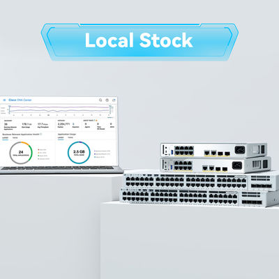 C9200-24t-a Yeni Cisco Catalyst Erişim 24X 1g RJ45 Portlu Gigabit Ethernet Modüler Kurumsal Anahtar C9200-24t-a
