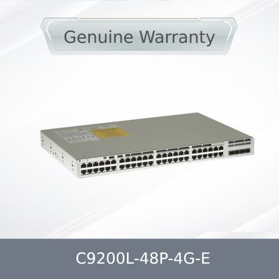 C9200L-48p-4G-E Ağ Değiştiricisi Yeni ve Orijinal 9200L 48 Port Poe 4 1g SFP Uplink Değiştiricisi