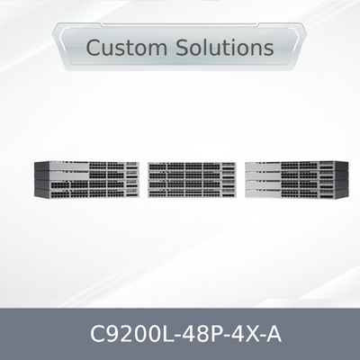 Endüstriyel Ağ Değiştiricileri C9200L-48p-4X-a Yeni Cisco Ağı Değiştiricisi stokta C9200L-48p-4X-a