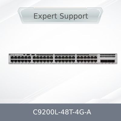 Marka Orijinal Ciscos C9200L-48t-4G-a C9200L Serisi 48 Port Ağı Değiştiricisi
