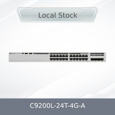 Yeni Orijinal Fabrika Kapalı C9200L-24t-4G-a 9200L 24-Port Poe+ 4G Ağ Avantajı Ciscos Switch C9200L-24t-4G-a