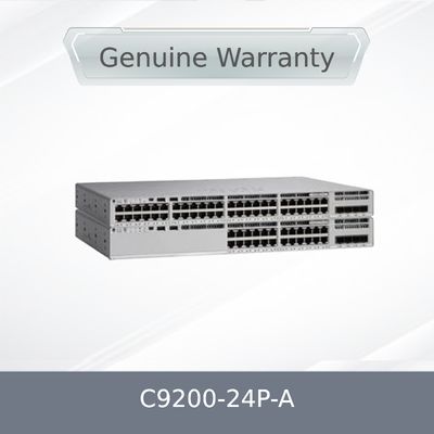 Yeni Orijinal C9200-24p-a 24-Port Poe+ Switch, Ağ Avantajıyla