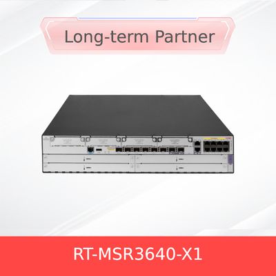 H3c Rt-Msr3640-X1 Serisi Router Ürünleri Karton İletişim Performansı 10g SFP+