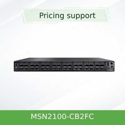 NVIDIA Spectrum SN2100 MSN2100-CB2FC 100GbE Açık Ethernet Anahtarı | 16-Port QSFP28 | Veri Merkezi ve Bulut Ağları