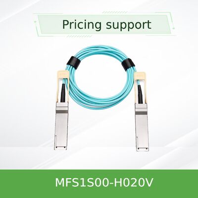 mellanox MFS1S00-H020V 20m 200Gb/s QSFP56 Aktif Optik Kablo Uzun Erişim Veri Merkezi Bağlantı Çözümü
