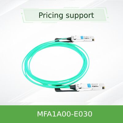 Mellanox MFA1A00-E030 100Gb/s QSFP28 EDR Aktif Optik Kablo 30m InfiniBand LSZH VCSEL
