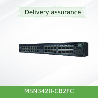 NVIDIA Spectrum SN3420 MSN3420-CB2FC Cumulus Linux ile 48-Port 25GbE ve 12-Port 100GbE Top-of-Rack Switch