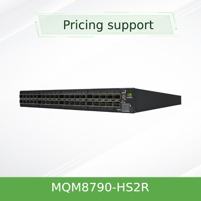 MQM8790-HS2R 200G InfiniBand Akıllı Değiştiricisi, yönetilmemiş, C2P Hava akışı, 40x QSFP56