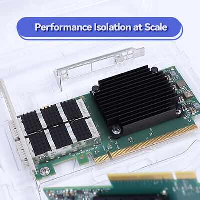 NVIDIA ConnectX-7 MCX755106AS-HEAT 400 Gb/s Çift Bağlantı Noktalı InfiniBand ve Ethernet Akıllı NIC, PCIe Gen5 ile