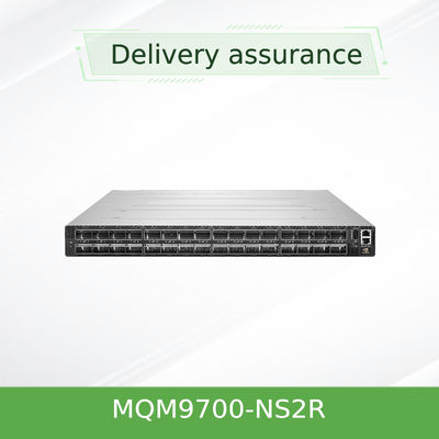 NVIDIA Quantum-2 MQM9700-NS2R 400Gb/s InfiniBand Anahtarı – 64 Bağlantı Noktalı NDR, C2P Hava Akışı, Yerleşik Yönetim