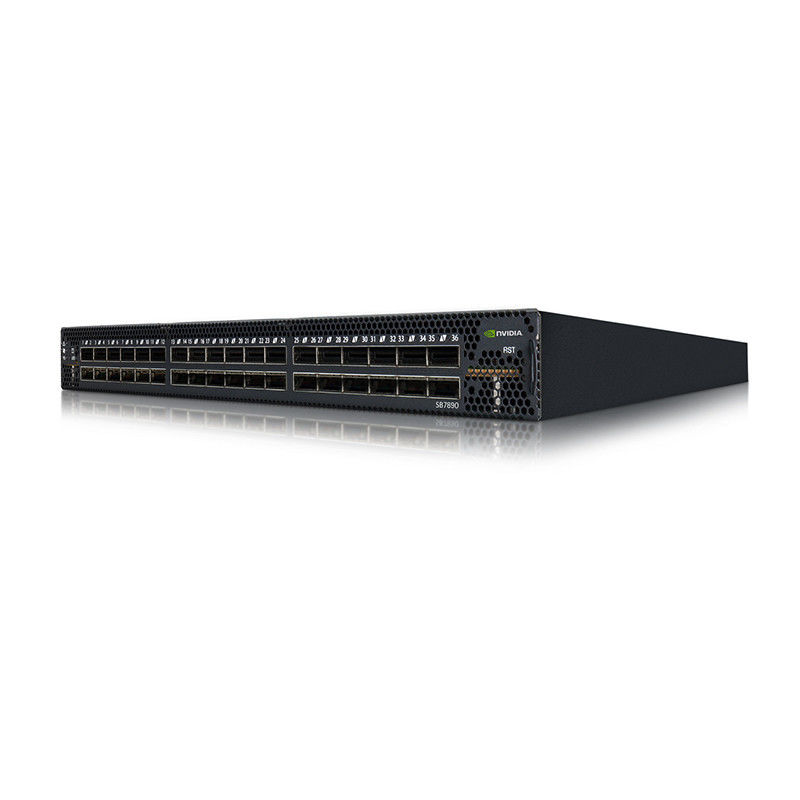 36p Harici Olarak Yönetilen EDR 100Gb/S Akıllı Mellanox Infiniband Anahtarı MSB7890-ES2F Engellemesiz