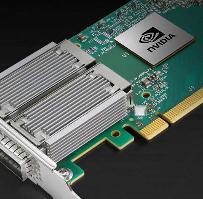 EDR/100GbE VPI Ağ Adaptörü Kartı Mellanox 100gbe Nic MCX556A-EDAT ConnectX-5 QSFP28
