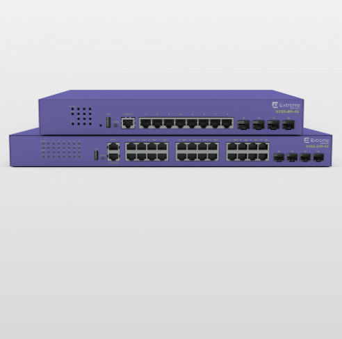 Tam Yarım Çift Yönlü 802.3at Poe X435 Aşırı Ağ AVB Anahtarı 24T-4S 48 Bağlantı Noktası 216Gbps