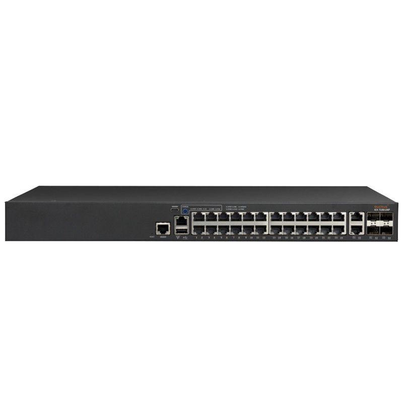 24P 4X1G Ruckus Ağ Anahtarı ICX7150 10/100/1000Mbps RJ-45 PoE 370W