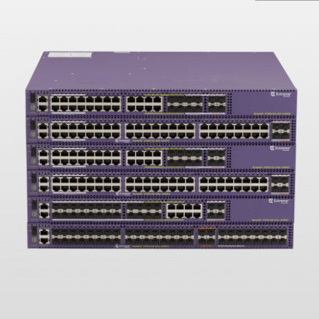 Yığınlanabilir 24 bağlantı noktalı Extreme Ağ AVB Anahtarı X460-G2-24t-GE4-Base 216Gbps